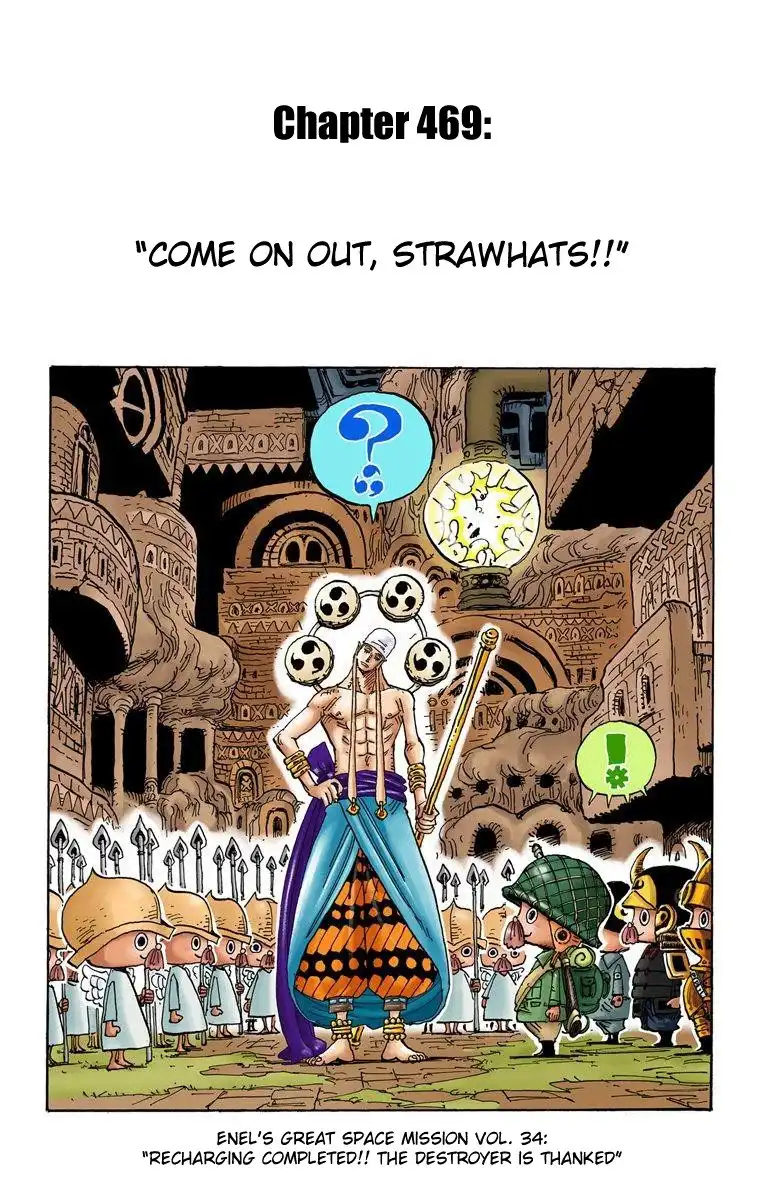 One Piece - Digital Colored Comics Chapter 469 2